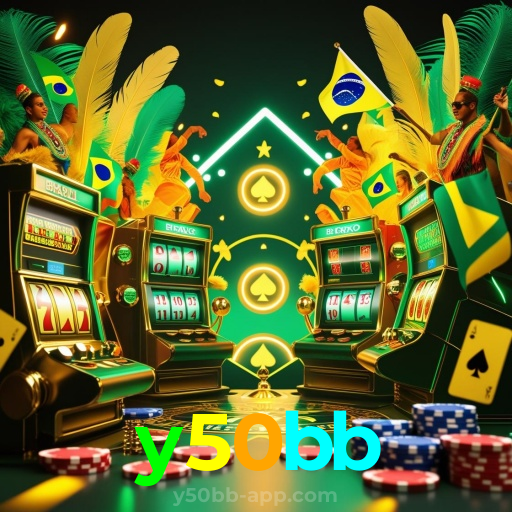 y50bb：Gire as slots e vença com grandes prêmios!