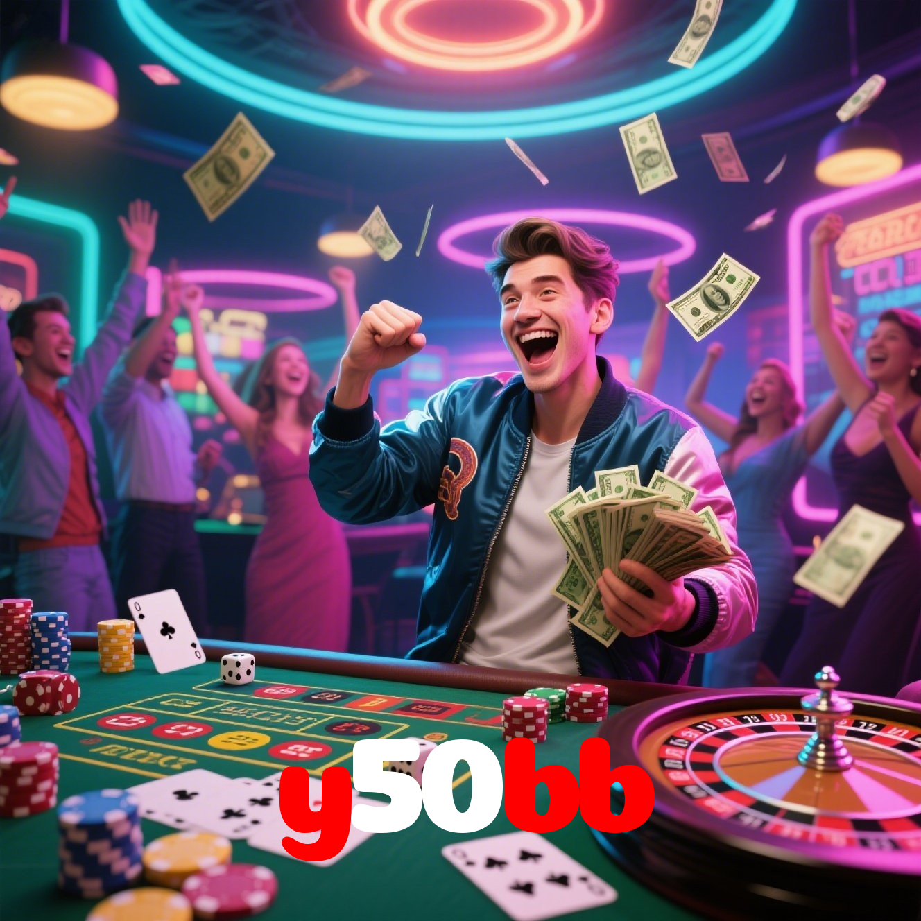 y50bb:Gire as slots e vença com grandes prêmios!